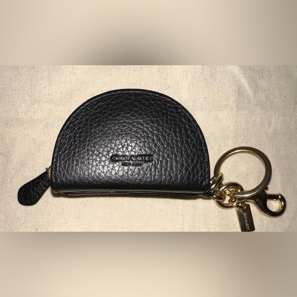 Coach X Jean Michel Basquiat Mini Half Moon Bag Charm - Picture 3 of 5